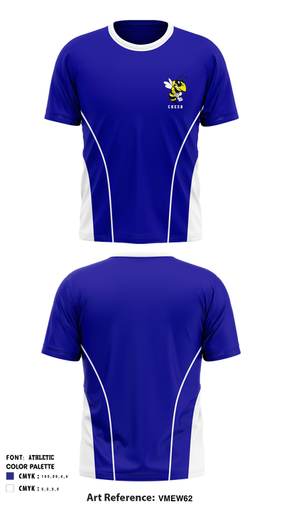 Savannah High School Cheer 96291674 Short Sleeve Performance Shirt - 2
