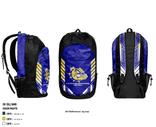 Gear Bag, C D Hylton High School Football, Football, Teamtime, Team time, sublimation, custom sports apparel, team uniforms, spirit wear, spiritwear, sports uniforms, custom shirts, team store, custom team store, fundraiser sports, apparel fundraiser