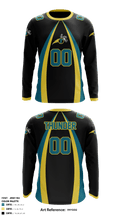NE Thunder Football 21044517 Long Sleeve Performance Shirt - 3