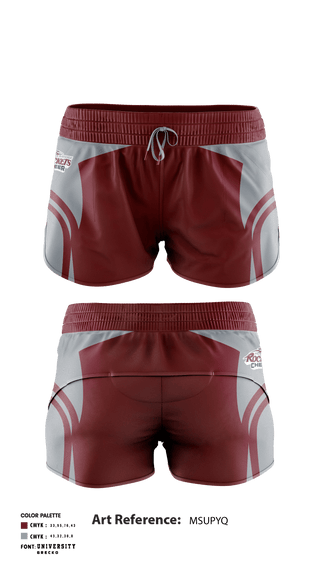 Ranger Panties, Rockridge High School Cheer, School Spirit Store, Teamtime, Team time, sublimation, custom sports apparel, team uniforms, spirit wear, spiritwear, sports uniforms, custom shirts, team store, custom team store, fundraiser sports, apparel fundraiser