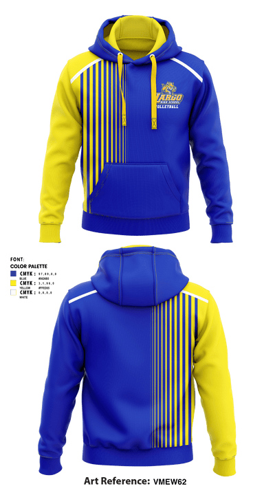 Largo High School Volleyball 90111648 Hoodie - 1