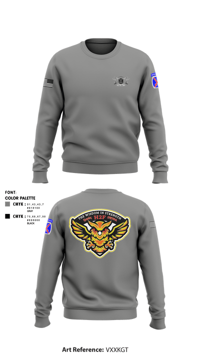 10th CAB H2F 35470377 Crew Neck Sweatshirt - 9