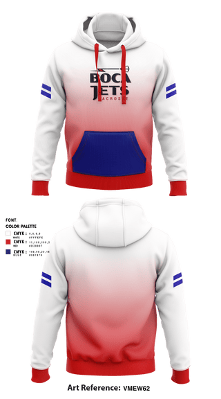 Hoodie, Boca Jets Lacrosse, Men's Lacrosse, Teamtime, Team time, sublimation, custom sports apparel, team uniforms, spirit wear, spiritwear, sports uniforms, custom shirts, team store, custom team store, fundraiser sports, apparel fundraiser