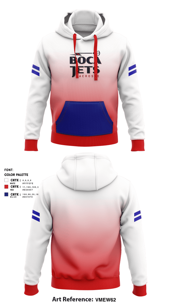 Hoodie, Boca Jets Lacrosse, Men's Lacrosse, Teamtime, Team time, sublimation, custom sports apparel, team uniforms, spirit wear, spiritwear, sports uniforms, custom shirts, team store, custom team store, fundraiser sports, apparel fundraiser