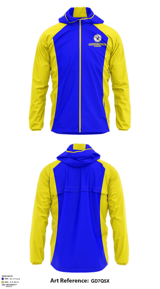 Windbreaker, Cleveland Hill High School Cheer, , Teamtime, Team time, sublimation, custom sports apparel, team uniforms, spirit wear, spiritwear, sports uniforms, custom shirts, team store, custom team store, fundraiser sports, apparel fundraiser