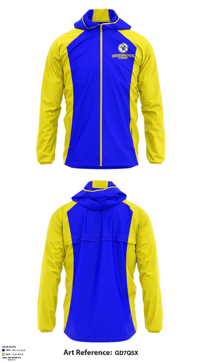 Cleveland Hill High School Cheer 53911209 Windbreaker - 1