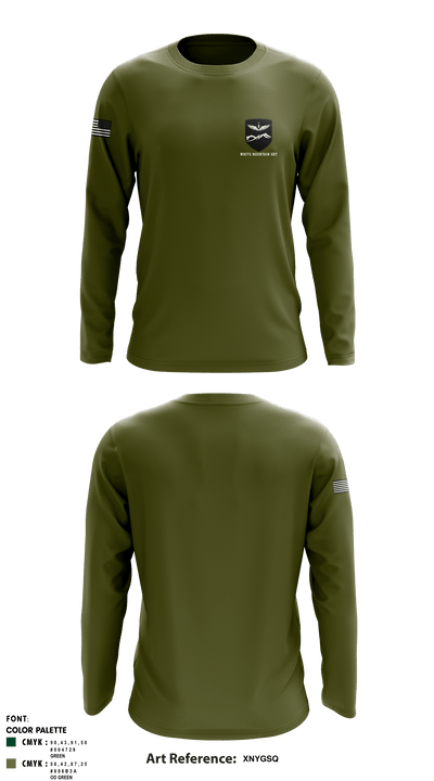 White Mountain SRT 67867329 Long Sleeve Performance Shirt - 2