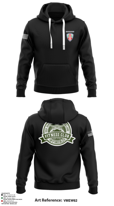 104th MP BN HHD 71367291 Hoodie - 5
