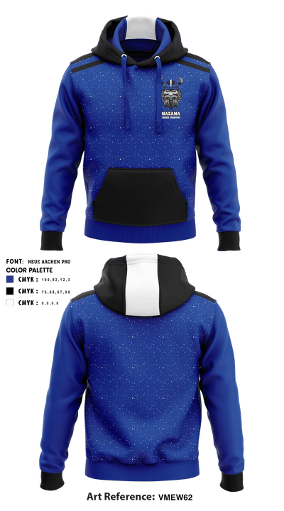 Mazama High School Cross Country 38793814 Hoodie - 1