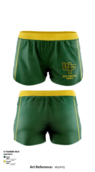 Women's Shorts, West Forsyth High School Tennis, Tennis, Teamtime, Team time, sublimation, custom sports apparel, team uniforms, spirit wear, spiritwear, sports uniforms, custom shirts, team store, custom team store, fundraiser sports, apparel fundraiser