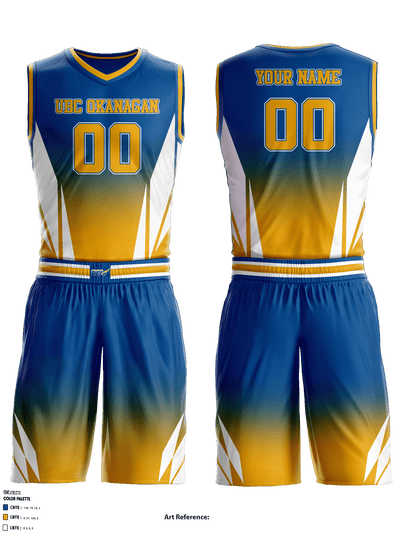 UBC Okanagan Athletics Basketball 45663216 Basketball Uniform - 1