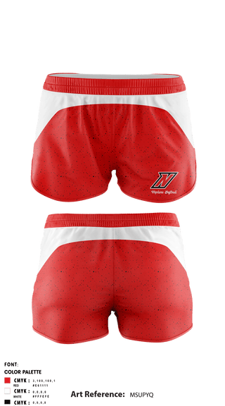 Women's Shorts, Neptune High School Softball, Softball, Teamtime, Team time, sublimation, custom sports apparel, team uniforms, spirit wear, spiritwear, sports uniforms, custom shirts, team store, custom team store, fundraiser sports, apparel fundraiser