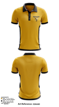 Maine Sting Basketball 4020833 Short Sleeve Performance Polo - 1