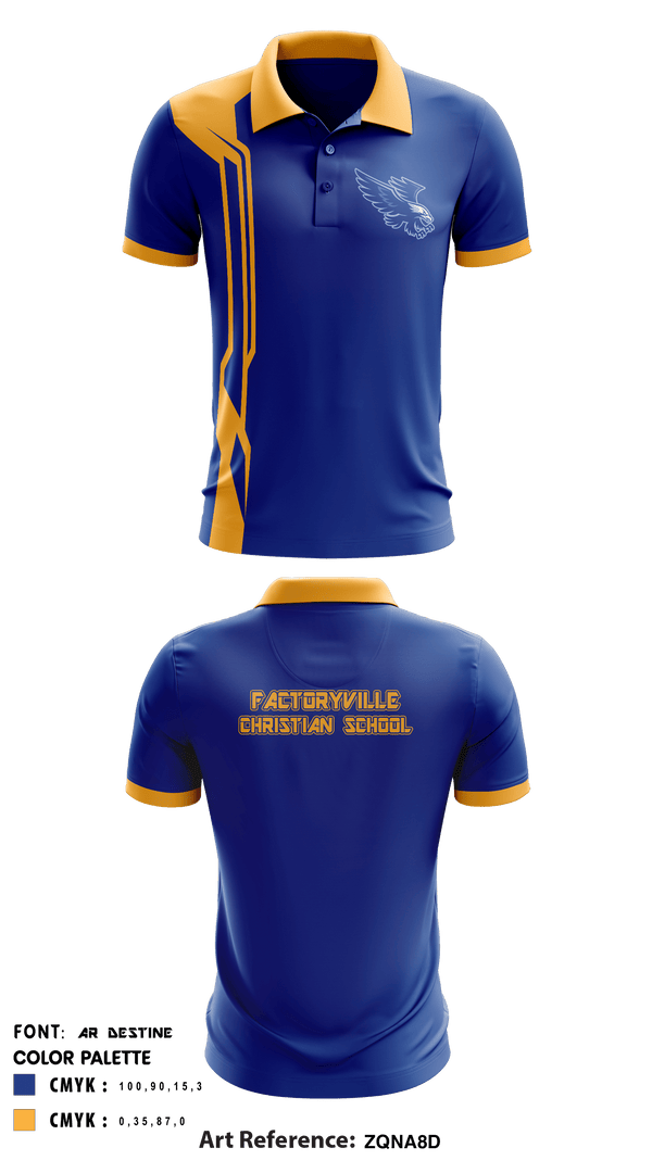 Short Sleeve Performance Polo, Factoryville Christian School, School Spirit Store, Teamtime, Team time, sublimation, custom sports apparel, team uniforms, spirit wear, spiritwear, sports uniforms, custom shirts, team store, custom team store, fundraiser sports, apparel fundraiser