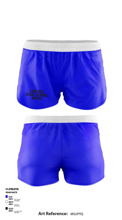 Central High School Music 77601435 Women's Shorts - 1