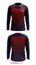 Bastrop High School Dance 92731462 Long Sleeve Performance Shirt - 1