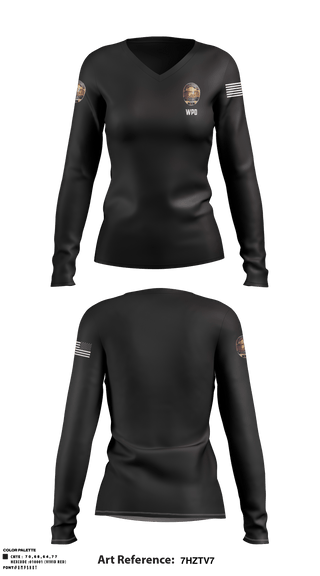 Women's Long Sleeve Vneck Shirt, , , Teamtime, Team time, sublimation, custom sports apparel, team uniforms, spirit wear, spiritwear, sports uniforms, custom shirts, team store, custom team store, fundraiser sports, apparel fundraiser