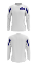 Downtown Giants Youth Football 68980247 Long Sleeve Performance Shirt - 4