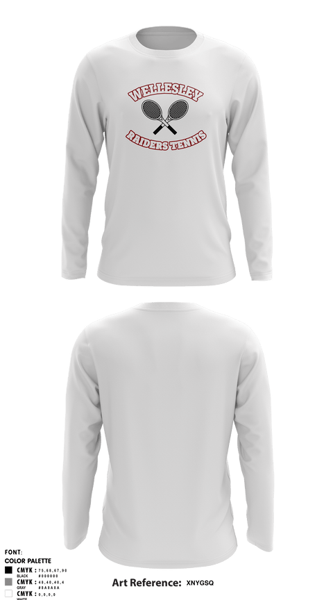 Long Sleeve Shooting Shirt, Girls Wellsesley Tennis, Tennis, Teamtime, Team time, sublimation, custom sports apparel, team uniforms, spirit wear, spiritwear, sports uniforms, custom shirts, team store, custom team store, fundraiser sports, apparel fundraiser