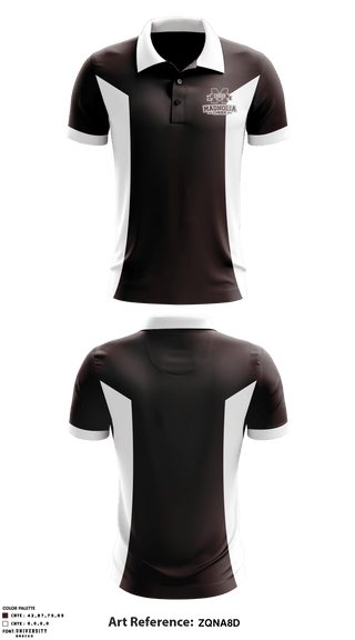 Short Sleeve Performance Polo, Magnolia High School Cheer, School Spirit Store, Teamtime, Team time, sublimation, custom sports apparel, team uniforms, spirit wear, spiritwear, sports uniforms, custom shirts, team store, custom team store, fundraiser sports, apparel fundraiser