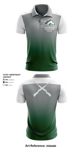 Short Sleeve Performance Polo, Kennesaw Mountain High School Rifle, School Spirit Store, Teamtime, Team time, sublimation, custom sports apparel, team uniforms, spirit wear, spiritwear, sports uniforms, custom shirts, team store, custom team store, fundraiser sports, apparel fundraiser