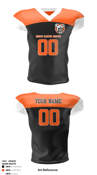 Football Jersey, North Canton Hoover Football, Football, Teamtime, Team time, sublimation, custom sports apparel, team uniforms, spirit wear, spiritwear, sports uniforms, custom shirts, team store, custom team store, fundraiser sports, apparel fundraiser