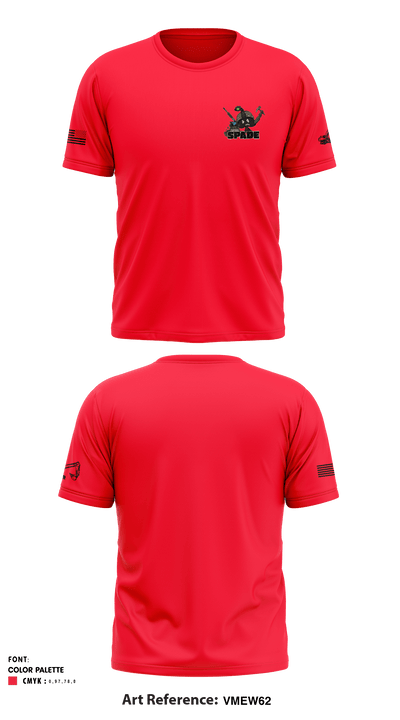 554th ECC 32477505 Short Sleeve Performance Shirt - 1