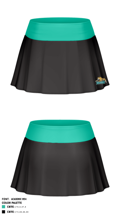 Glen Allen High School Tennis 78396465 Skort - 2