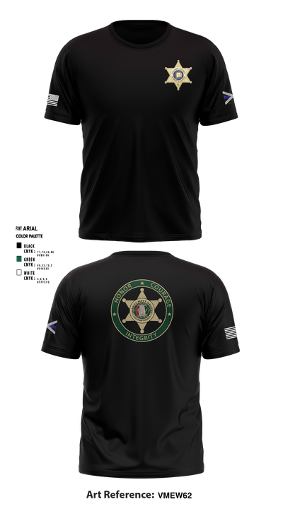 Cullman County S.O. 38220229 Short Sleeve Performance Shirt - 1