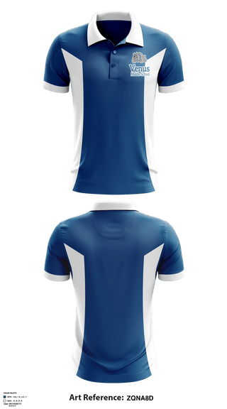 Short Sleeve Performance Polo, Venus Middle School Cheer, School Spirit Store, Teamtime, Team time, sublimation, custom sports apparel, team uniforms, spirit wear, spiritwear, sports uniforms, custom shirts, team store, custom team store, fundraiser sports, apparel fundraiser