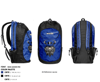 Gear Bag, Mazama High School Cross Country, Cross Country, Teamtime, Team time, sublimation, custom sports apparel, team uniforms, spirit wear, spiritwear, sports uniforms, custom shirts, team store, custom team store, fundraiser sports, apparel fundraiser