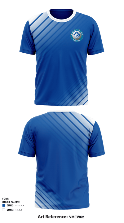 Buckhannon-Upshur High School Cheer 79354091 Short Sleeve Performance Shirt - 1