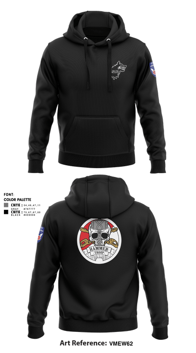 HHT, 5-1 CAV 78942077 Hoodie - 4