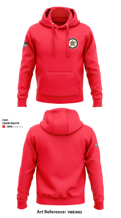 Criminal Investigations Bureau 90849534 Hoodie - 1