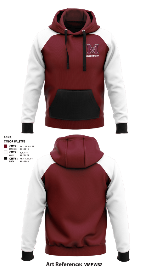 Hoodie, Mt. San Antonio College Softball, Softball, Teamtime, Team time, sublimation, custom sports apparel, team uniforms, spirit wear, spiritwear, sports uniforms, custom shirts, team store, custom team store, fundraiser sports, apparel fundraiser