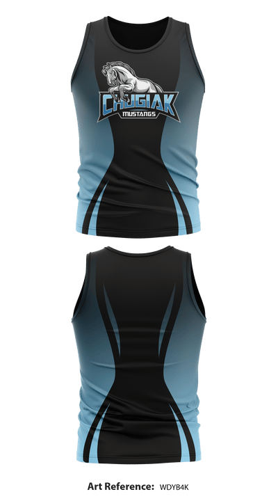 Chugiak High School Cross Country 40853261 Tank Top - 1