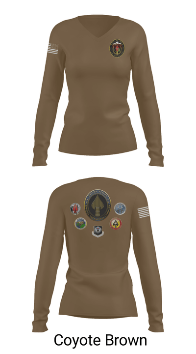 SOJTF-A 7081199 Women's Long Sleeve V-neck Shirt - 38