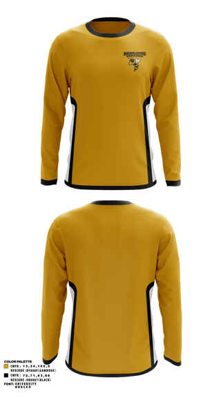 Long Sleeve Performance Shirt, Maine Sting Basketball, Men's Basketball, Teamtime, Team time, sublimation, custom sports apparel, team uniforms, spirit wear, spiritwear, sports uniforms, custom shirts, team store, custom team store, fundraiser sports, apparel fundraiser