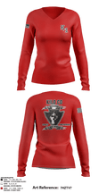 Kilo 3/7 4958967 Women's Long Sleeve V-neck Shirt - 3