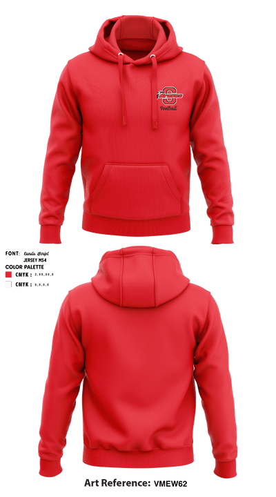 Souderton Braves Youth Football Association 55667427 Hoodie - 2