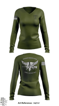 LCSO Special Response Team 90954535 Women's Long Sleeve V-neck Shirt - 2