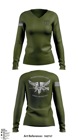 Women's Long Sleeve Vneck Shirt, , Police, Teamtime, Team time, sublimation, custom sports apparel, team uniforms, spirit wear, spiritwear, sports uniforms, custom shirts, team store, custom team store, fundraiser sports, apparel fundraiser