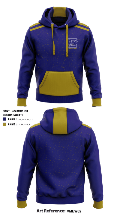Eustis High School Cheer 65261062 Hoodie - 1