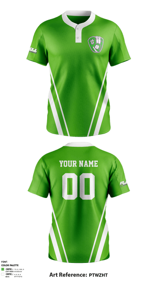 Two Button Softball Jersey, ROI Fastpitch, Softball, Teamtime, Team time, sublimation, custom sports apparel, team uniforms, spirit wear, spiritwear, sports uniforms, custom shirts, team store, custom team store, fundraiser sports, apparel fundraiser