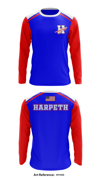 Harpeth 33671322 Long Sleeve Performance Shirt - 1