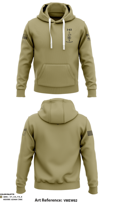 HHC 1-63AR Snipers 84221714 Hoodie - 4