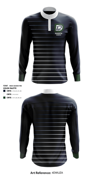 Quarter Zip Jacket, Dakota High School Dance, School Spirit Store, Teamtime, Team time, sublimation, custom sports apparel, team uniforms, spirit wear, spiritwear, sports uniforms, custom shirts, team store, custom team store, fundraiser sports, apparel fundraiser