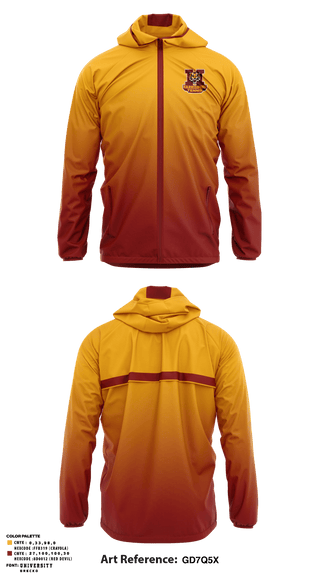 Windbreaker, Harrisburg High School Tennis, Tennis, Teamtime, Team time, sublimation, custom sports apparel, team uniforms, spirit wear, spiritwear, sports uniforms, custom shirts, team store, custom team store, fundraiser sports, apparel fundraiser