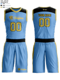 Frontier High School Basketball 25907236 Basketball Uniform - 1