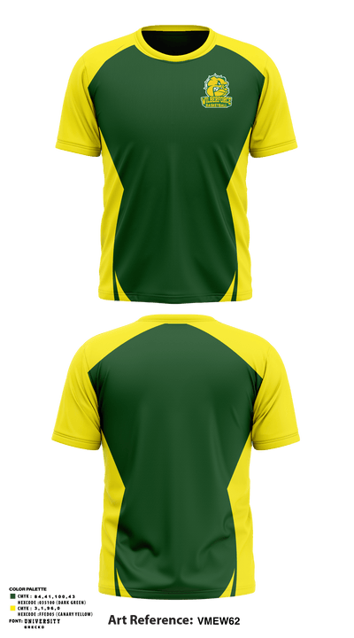Wilberforce University Basketball 73208937 Short Sleeve Performance Shirt - 1